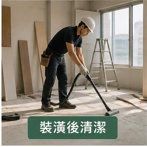 裝潢後清潔